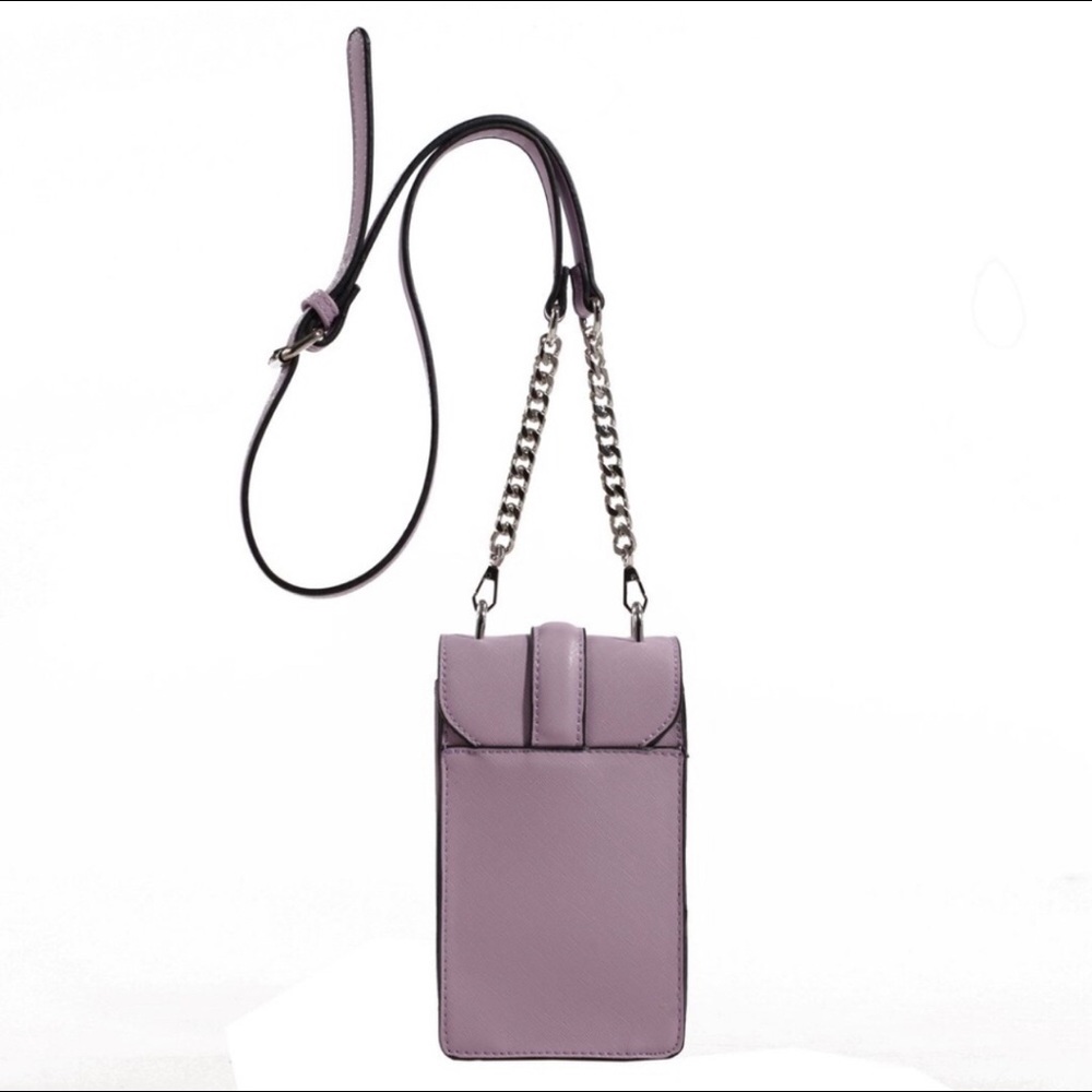 🎈 Izzy Ali Amy Phone Mini Crossbody Lavender - Picture 7 of 12